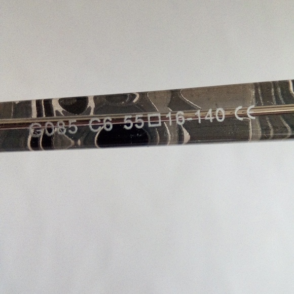 Clearly Standard Black Prescription Eyeglasses With Pattern On Handle Free Case - Picture 15 of 16